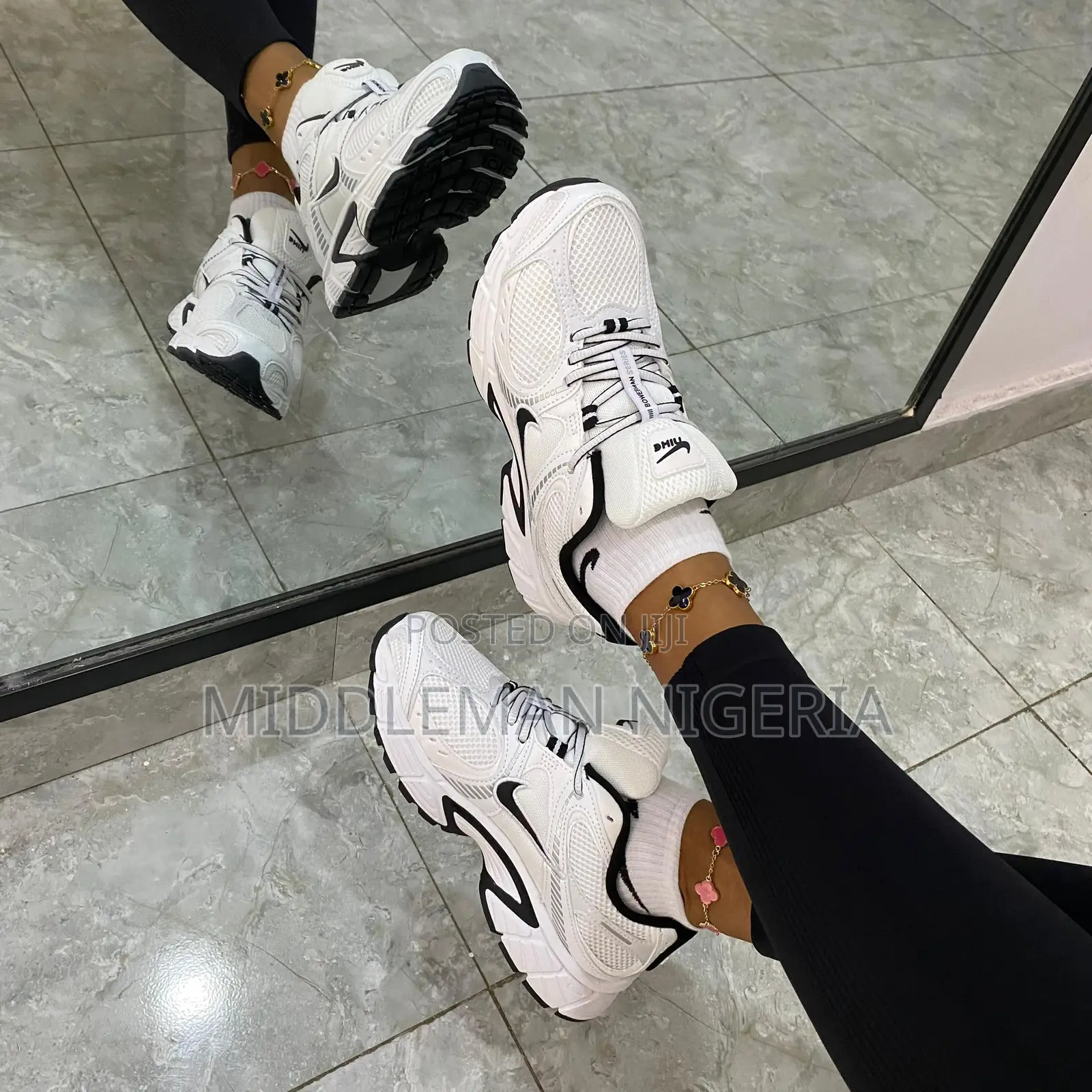 Nike Air Pegasus Bowerman Series White/Black Sneakers