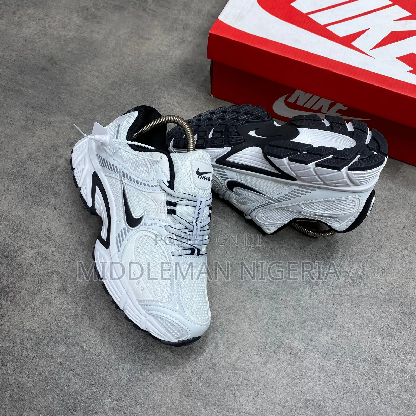 Nike Air Pegasus Bowerman Series White/Black Sneakers
