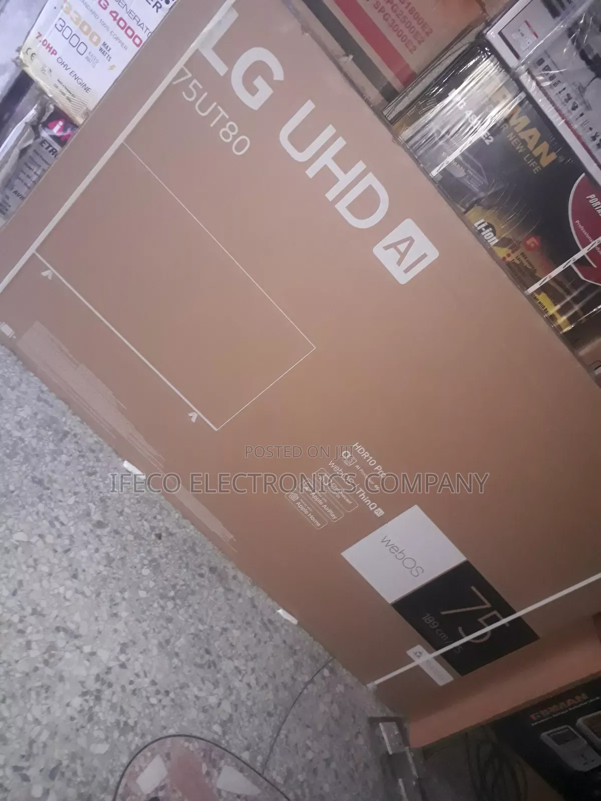 Original 75 Inches LG.