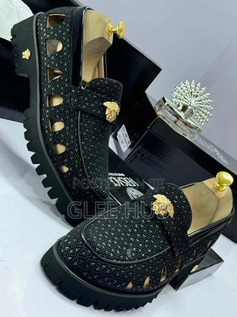 VERSACE Studded Shoes