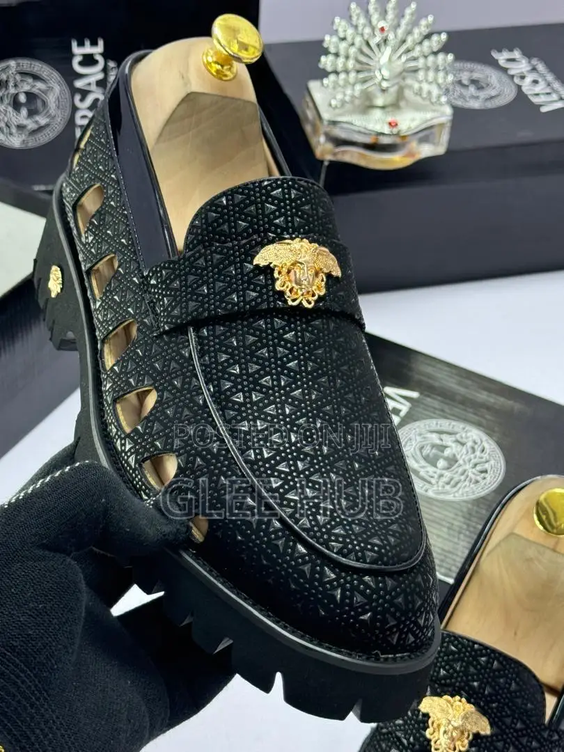 VERSACE Studded Shoes