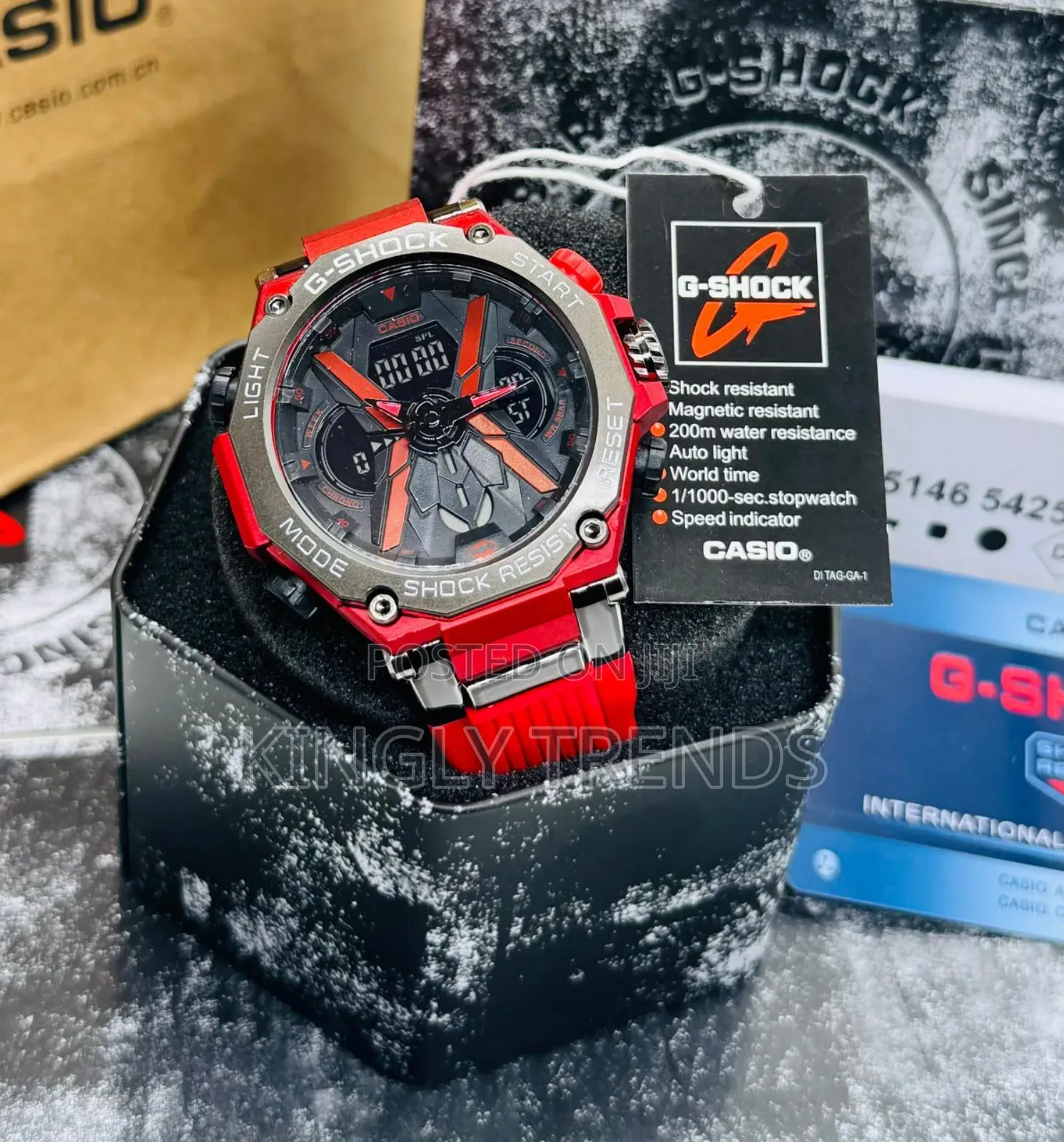 G Shock Xpro With Box and Carrier