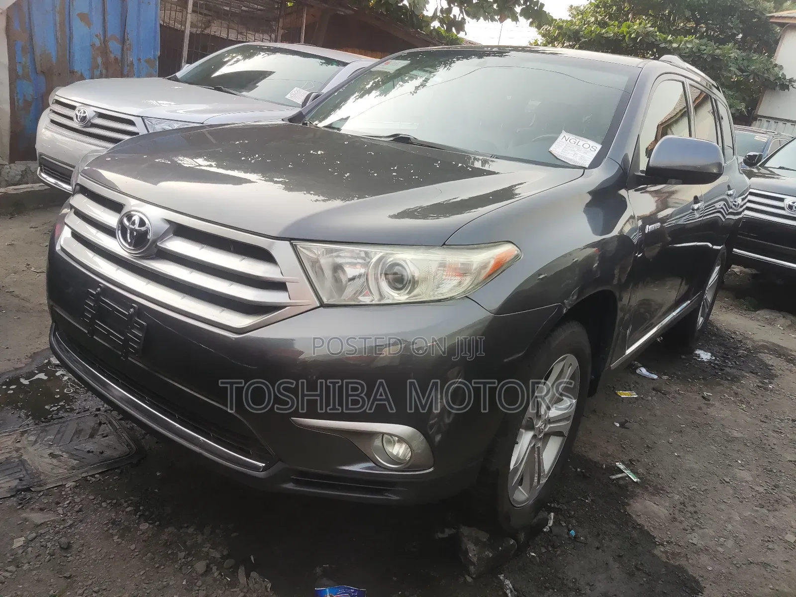 Toyota Highlander Limited 3.5l 4WD 2013 Gray