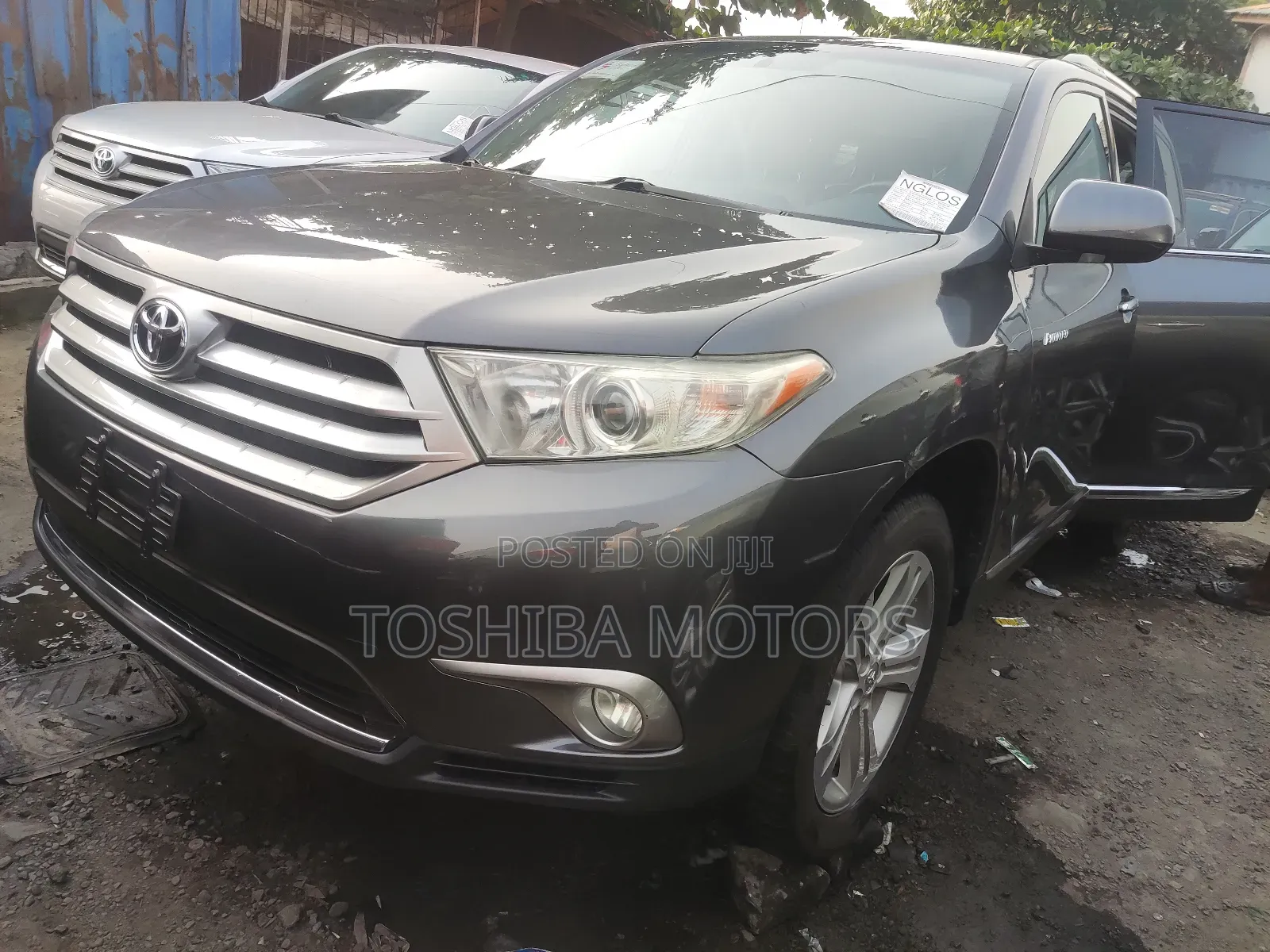 Toyota Highlander Limited 3.5l 4WD 2013 Gray