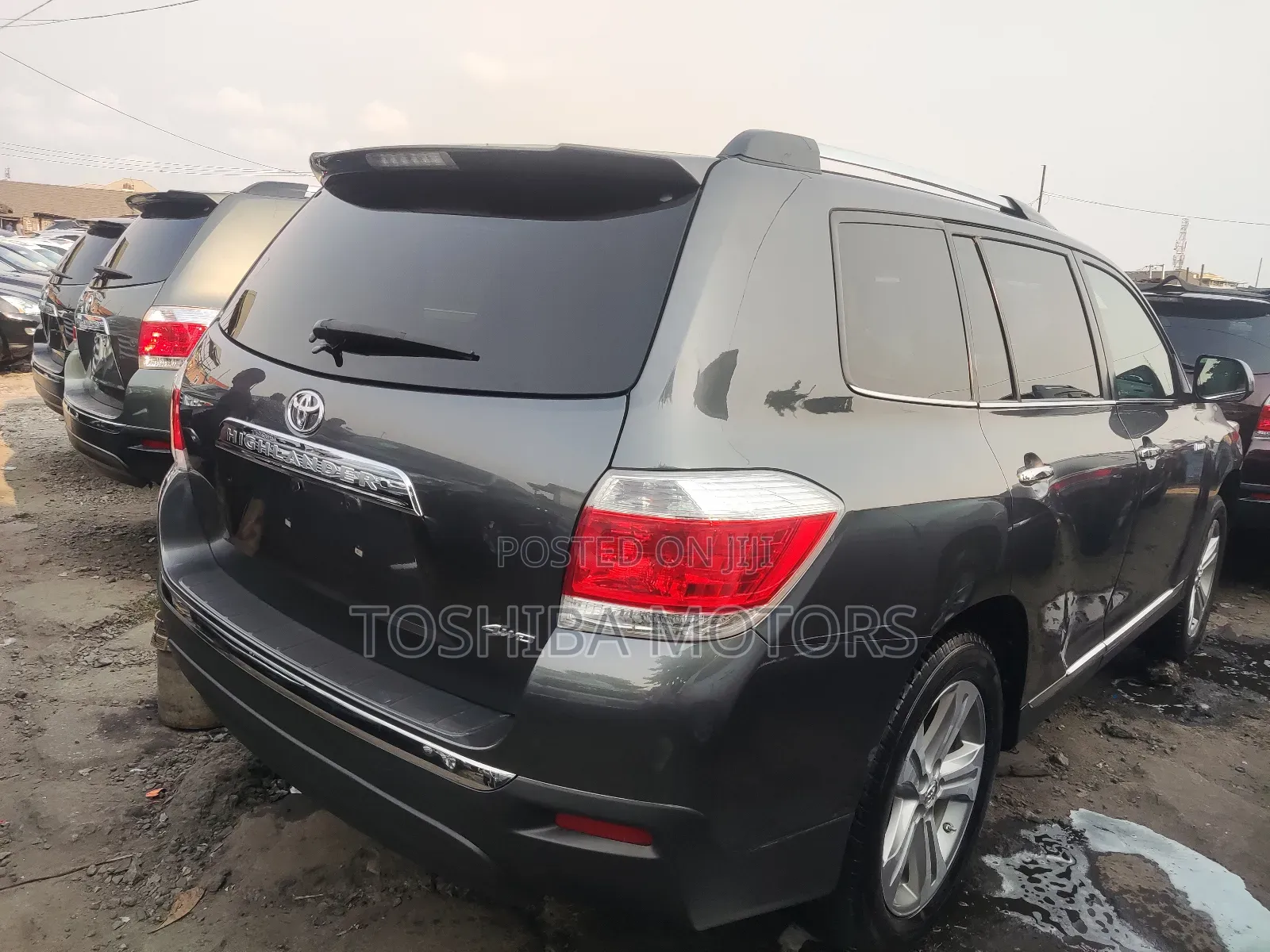 Toyota Highlander Limited 3.5l 4WD 2013 Gray
