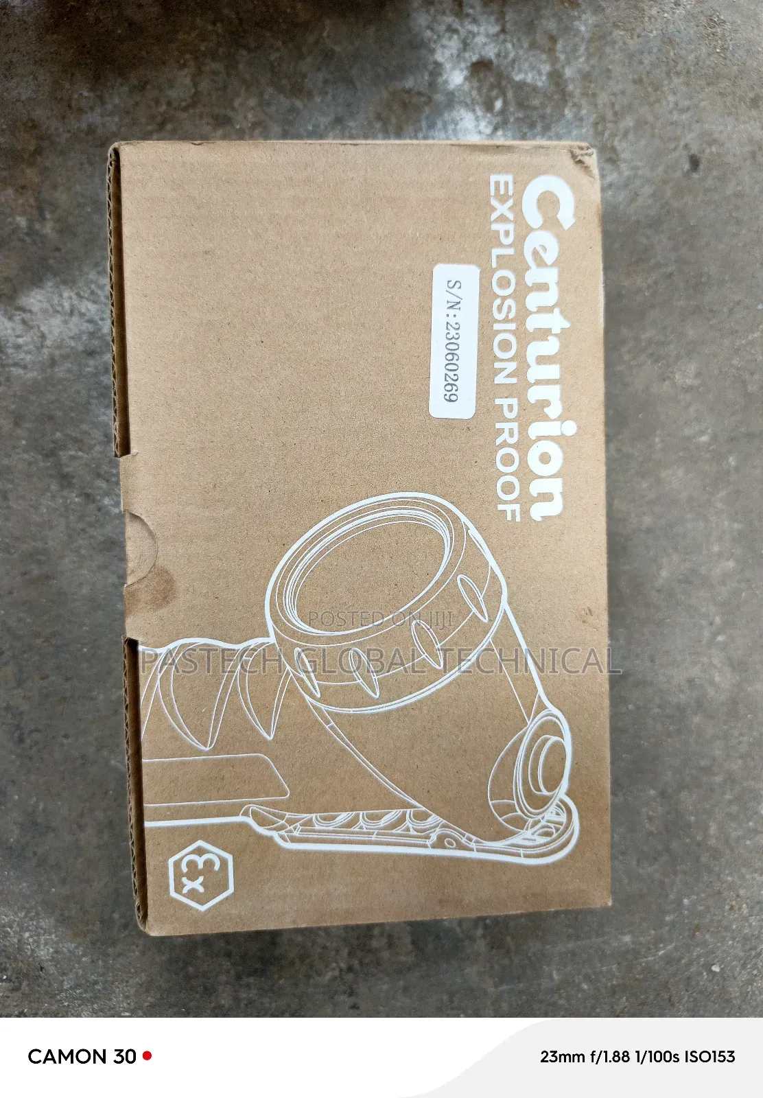 Centurion Explosion Proof Intrinsically Safe Rechargeable