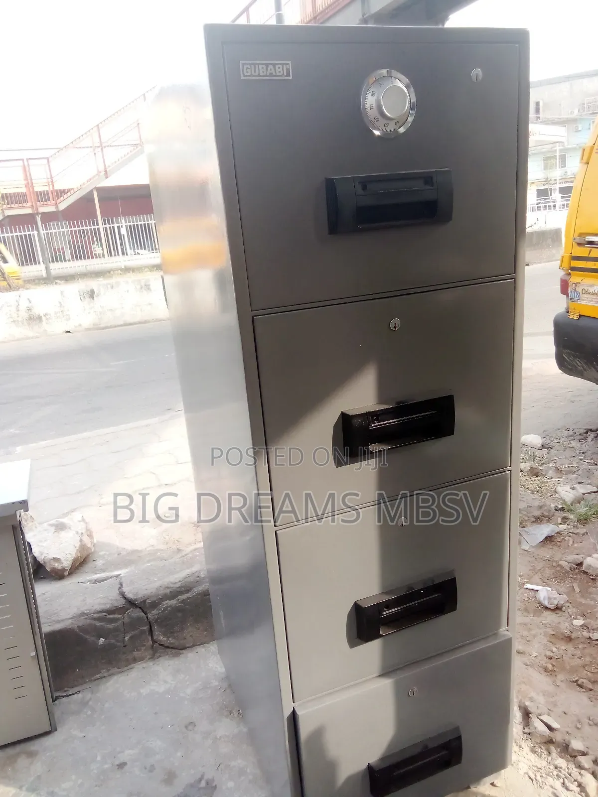 4step Gubabi Analogue Fireproof Safe