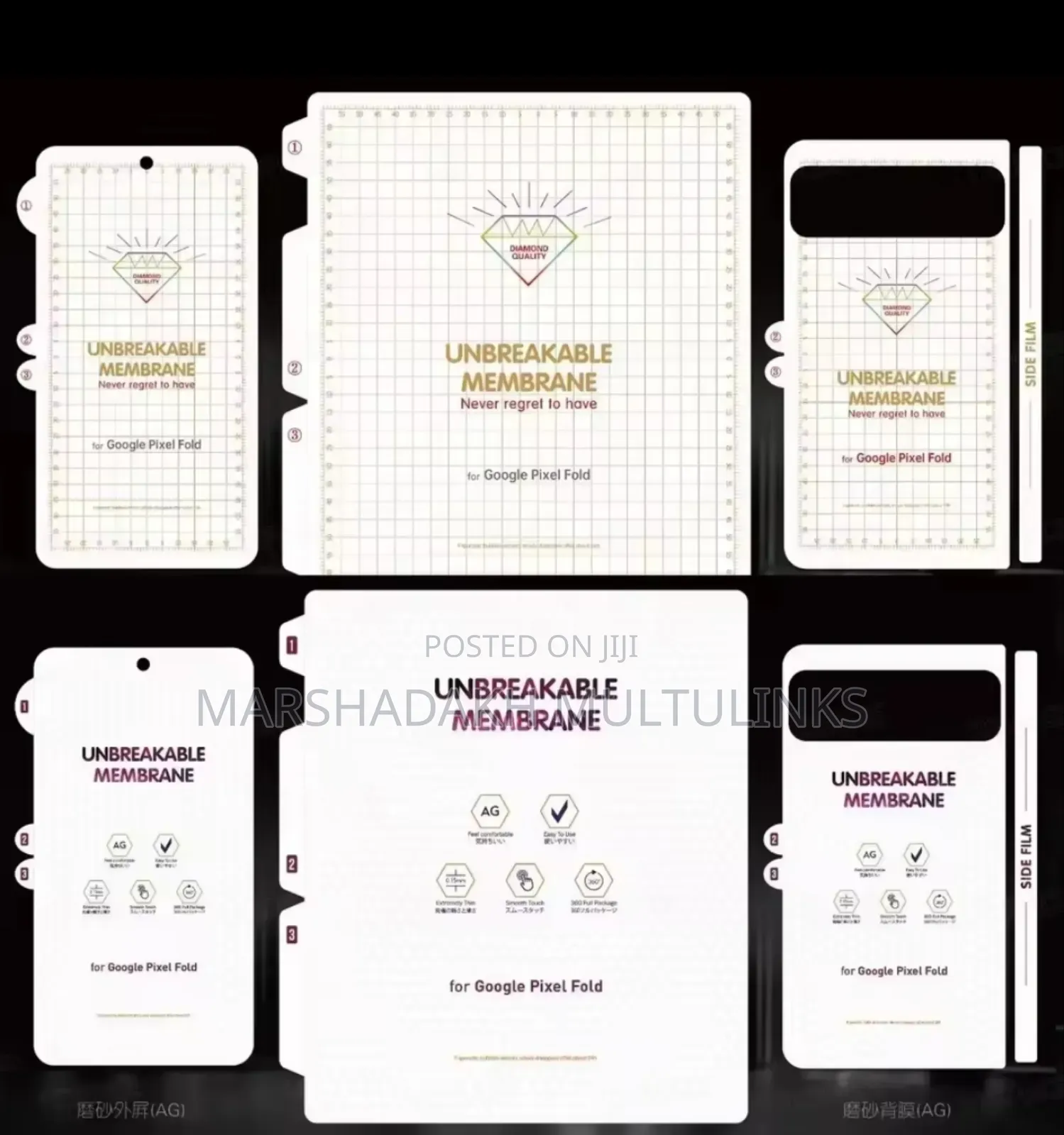 Inner Screenguard for Pixel 9 Pro Fold and Fold 1