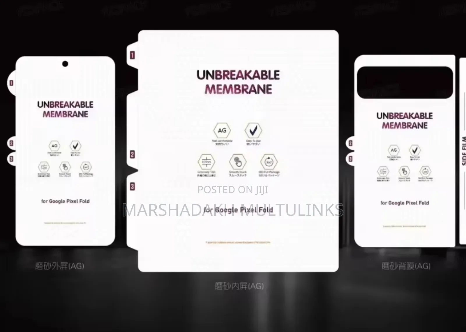Inner Screenguard for Pixel 9 Pro Fold and Fold 1