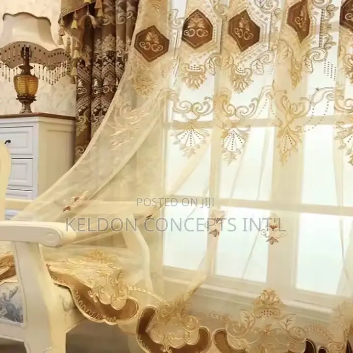 High Quality Jacquard Curtains for Living Room