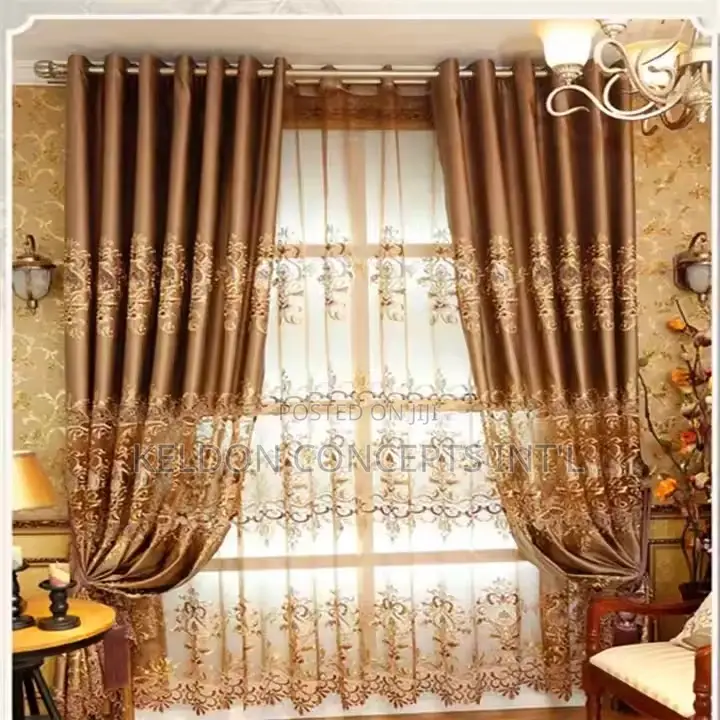 High Quality Jacquard Curtains for Living Room