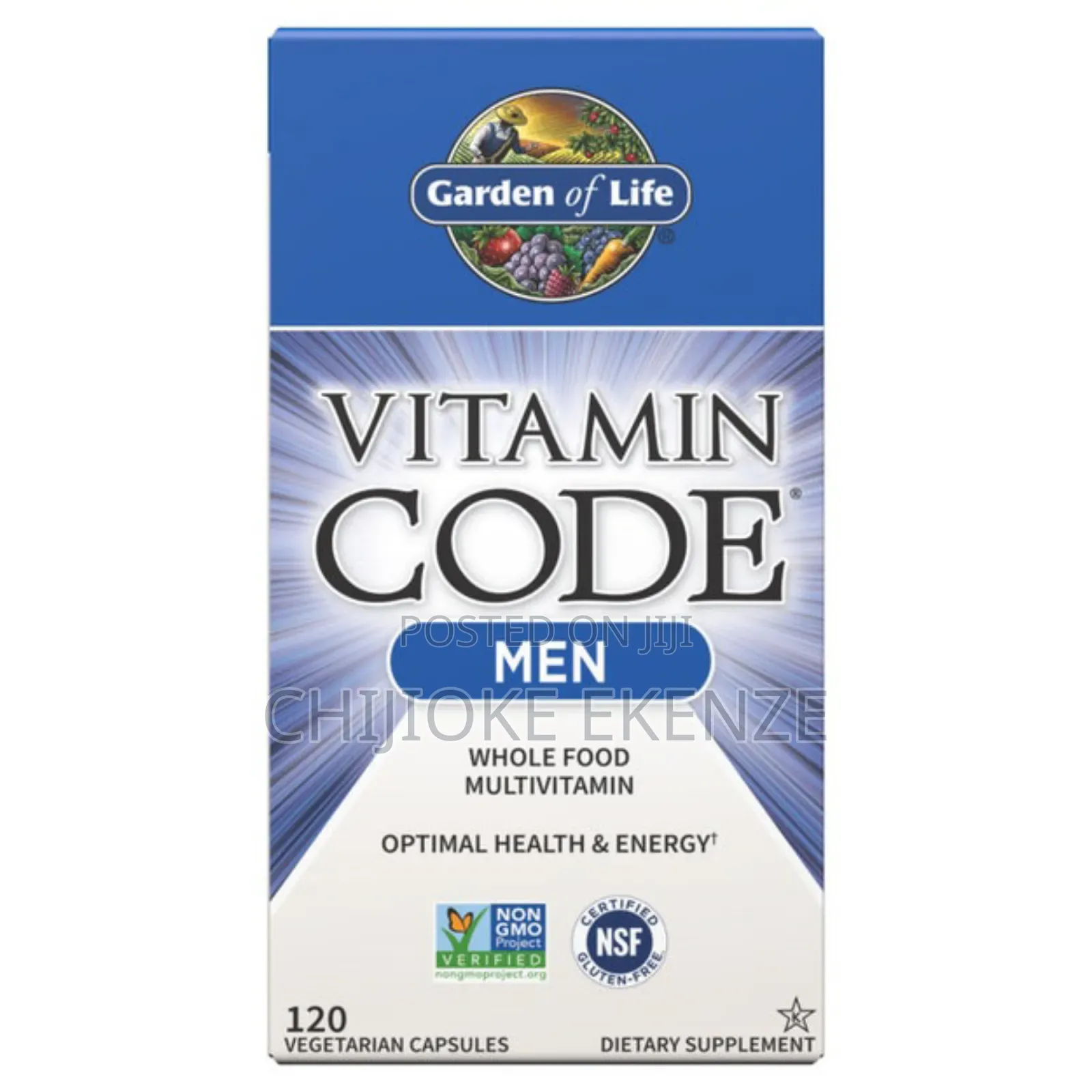 Garden of Life Vitamin Code Raw for Men X 120 Caps