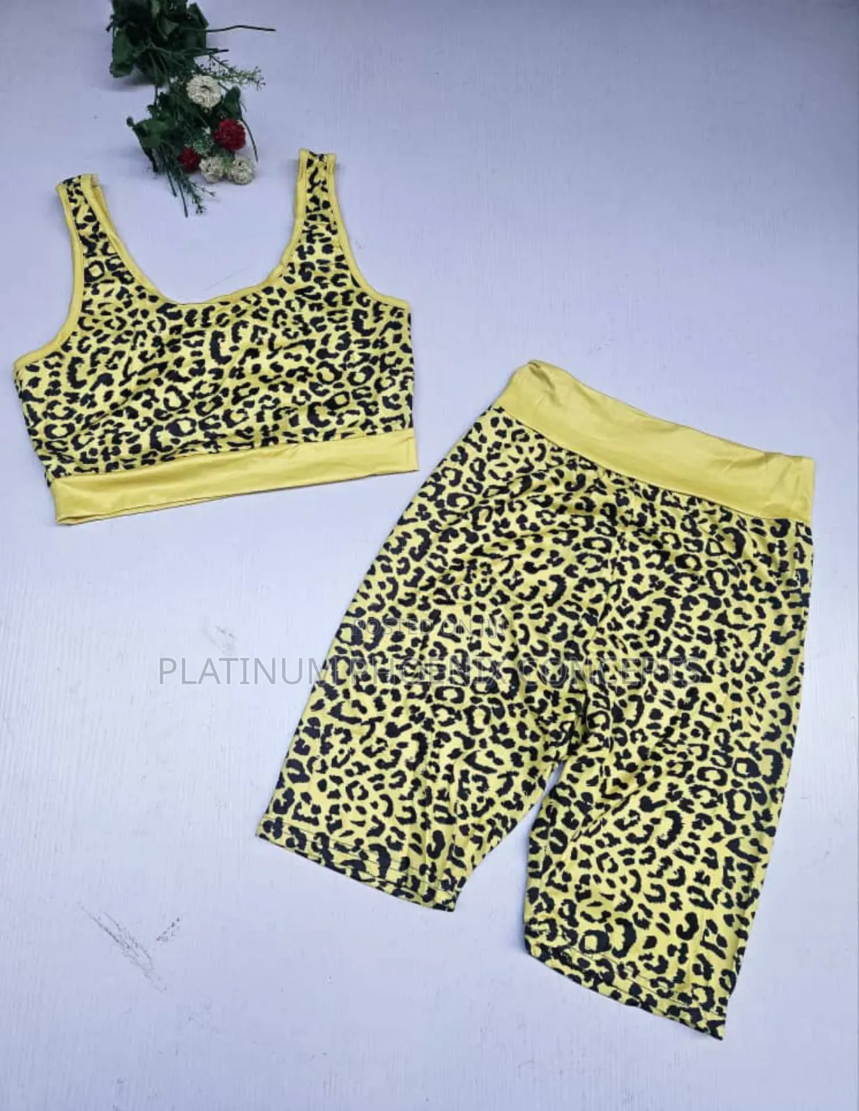 Female Up and Down Gym Wear