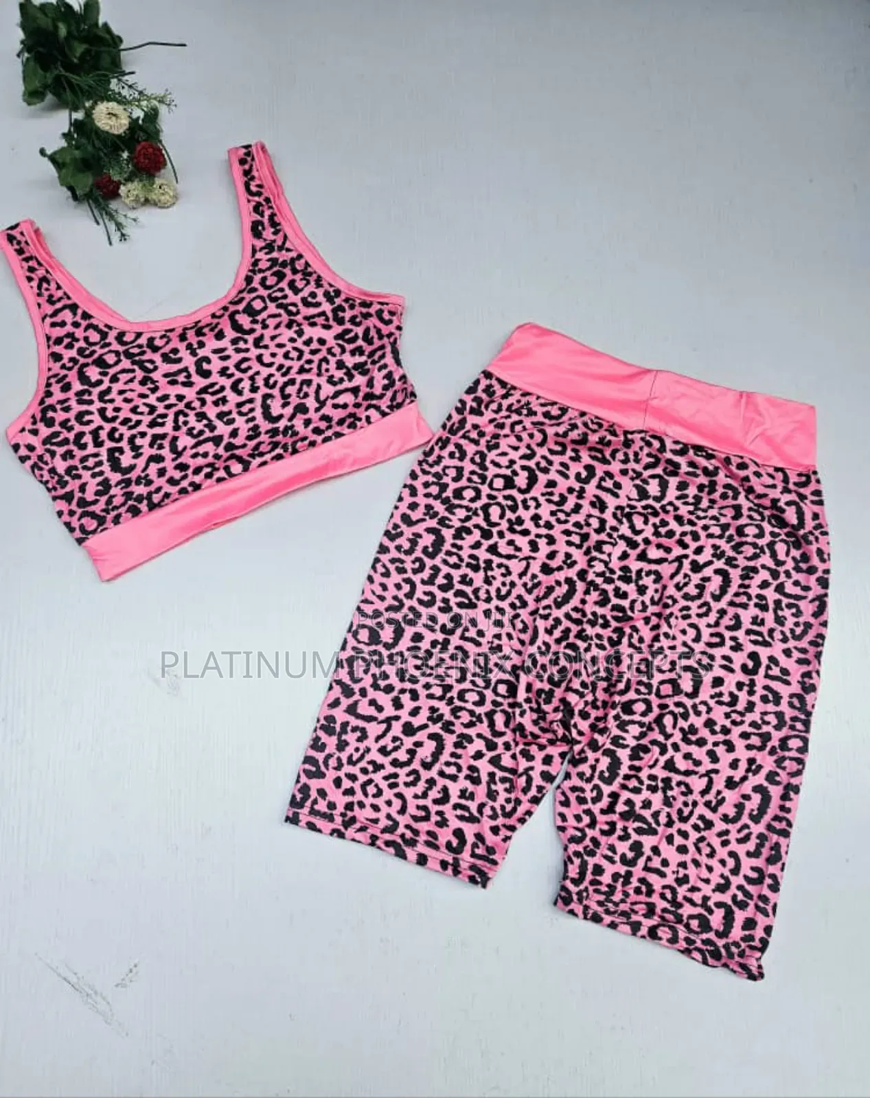 Female Up and Down Gym Wear