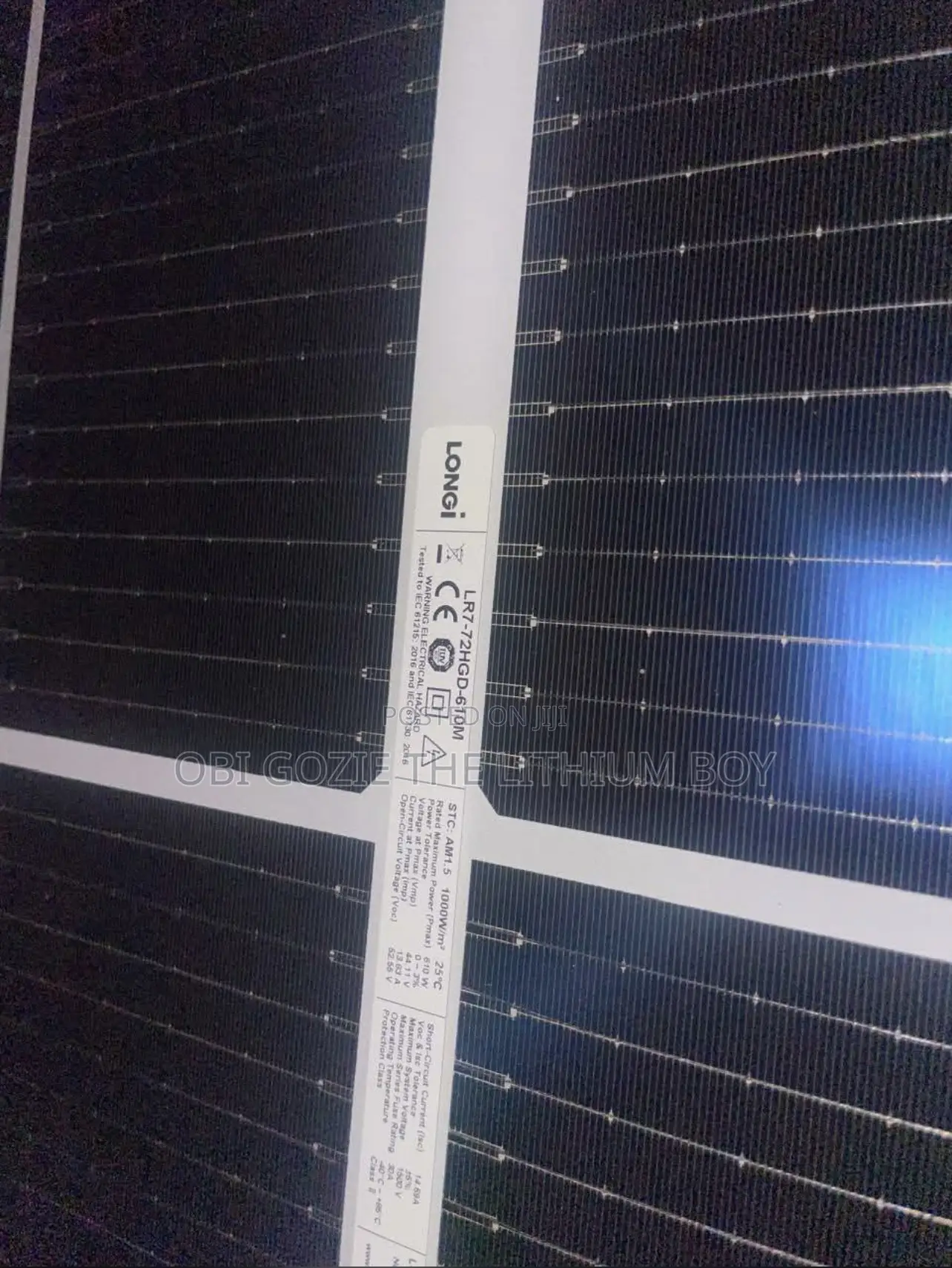 Longi Panels 610w, 650w and 700w Available. Solar Panel Importer