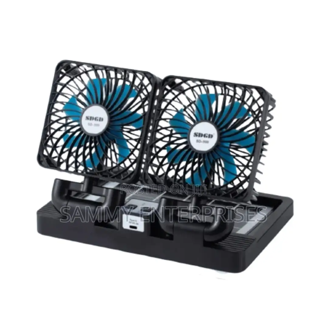 Double Solar Fan