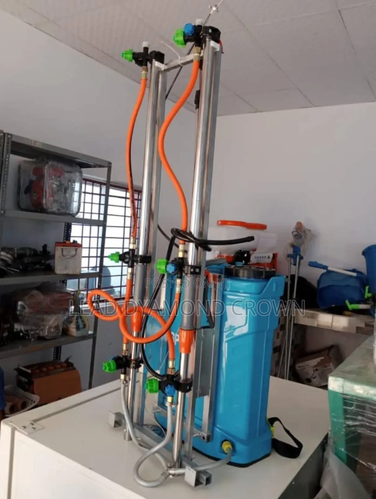 Rechargeable Sprayer With Extended Poles