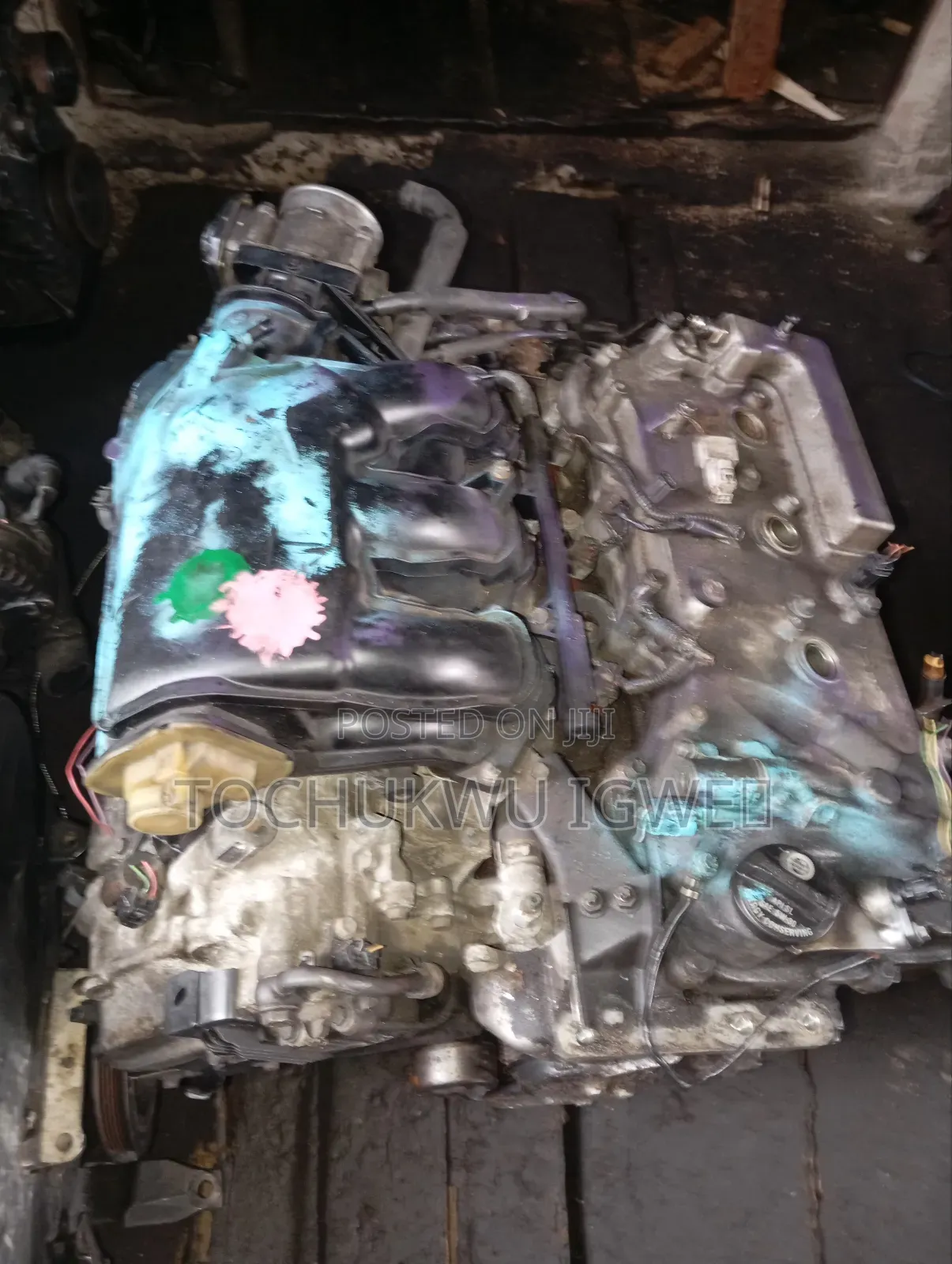 2GR RX 350 Engine and Gearbox 2 Wheel Drive Tokunbo