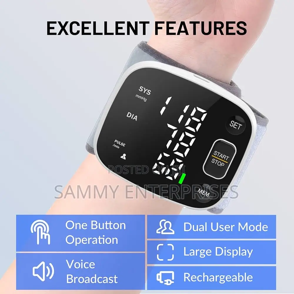 Rechargeable Bp Monitor