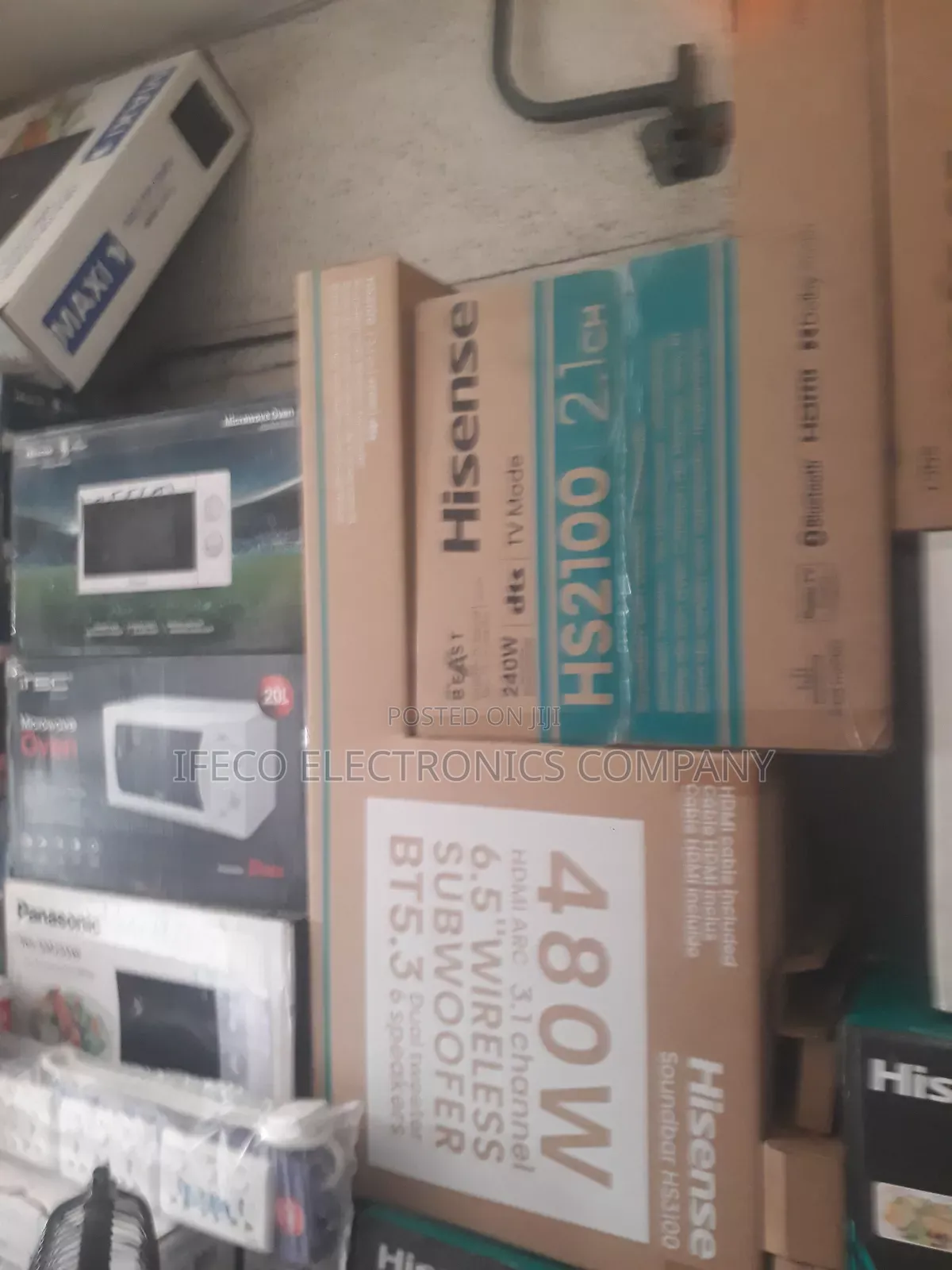 480 Watts Sound Bar Hisense