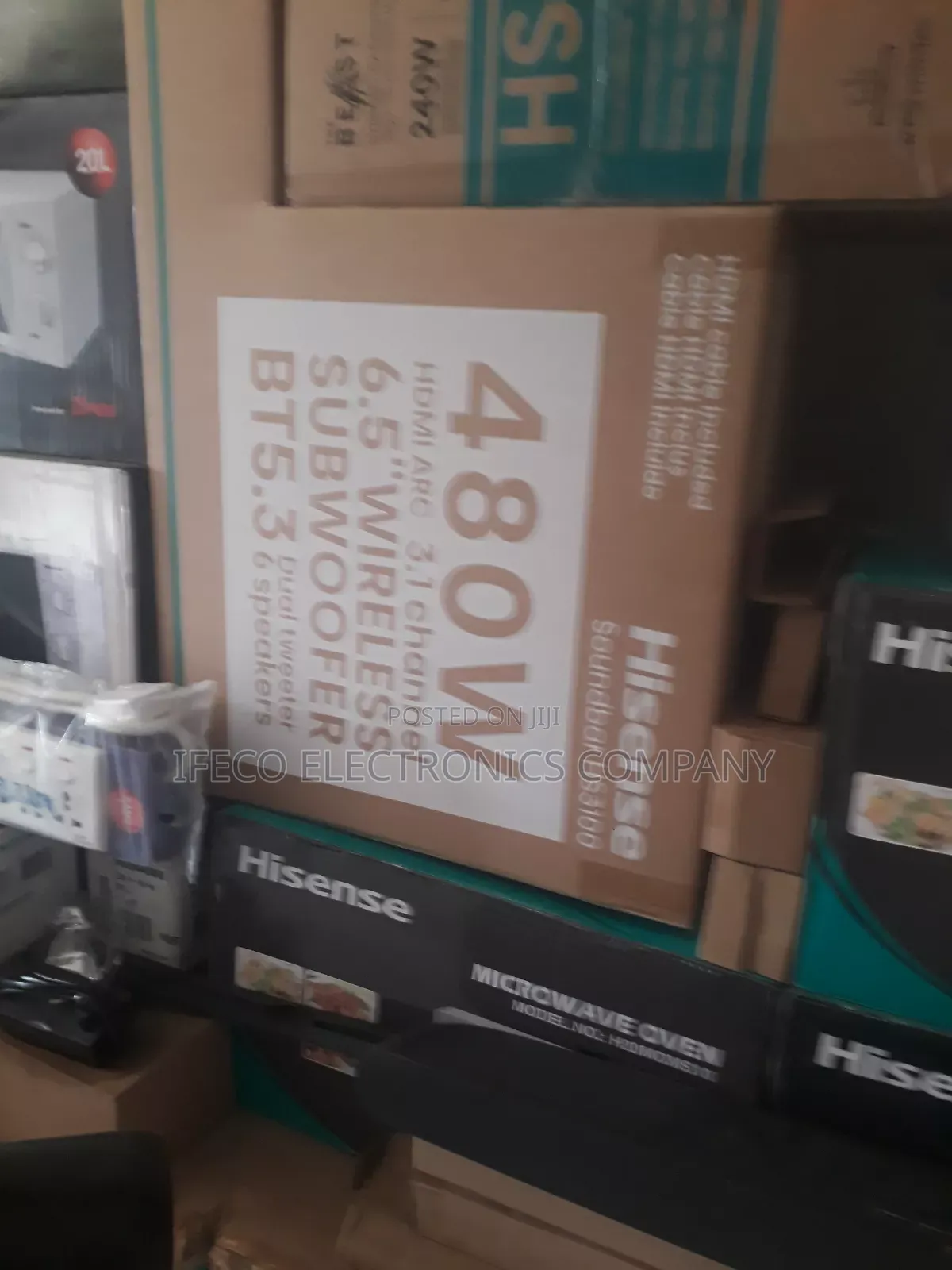 480 Watts Sound Bar Hisense