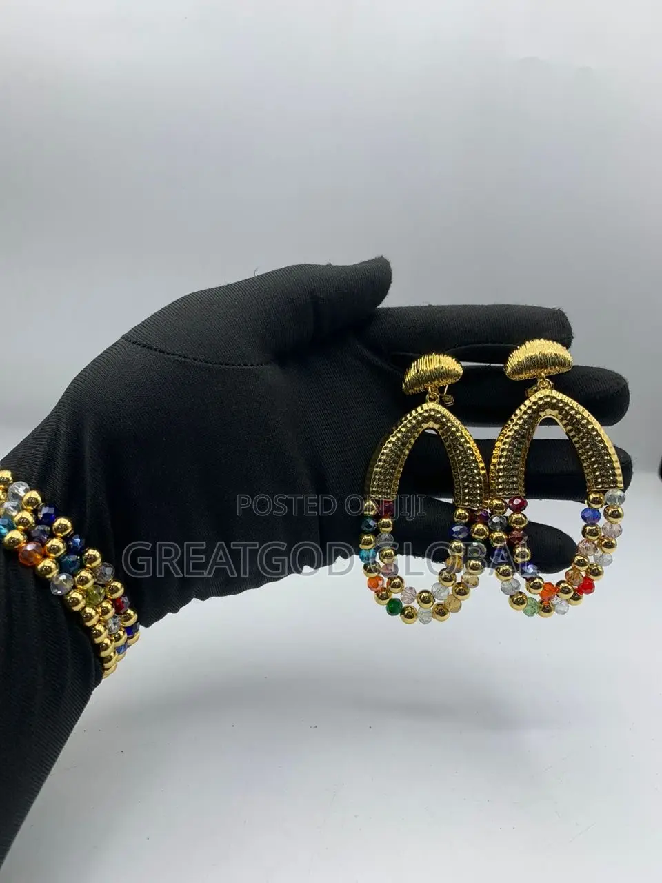 EARRINGS and 3 IN 1 BRACELETS With BOX 