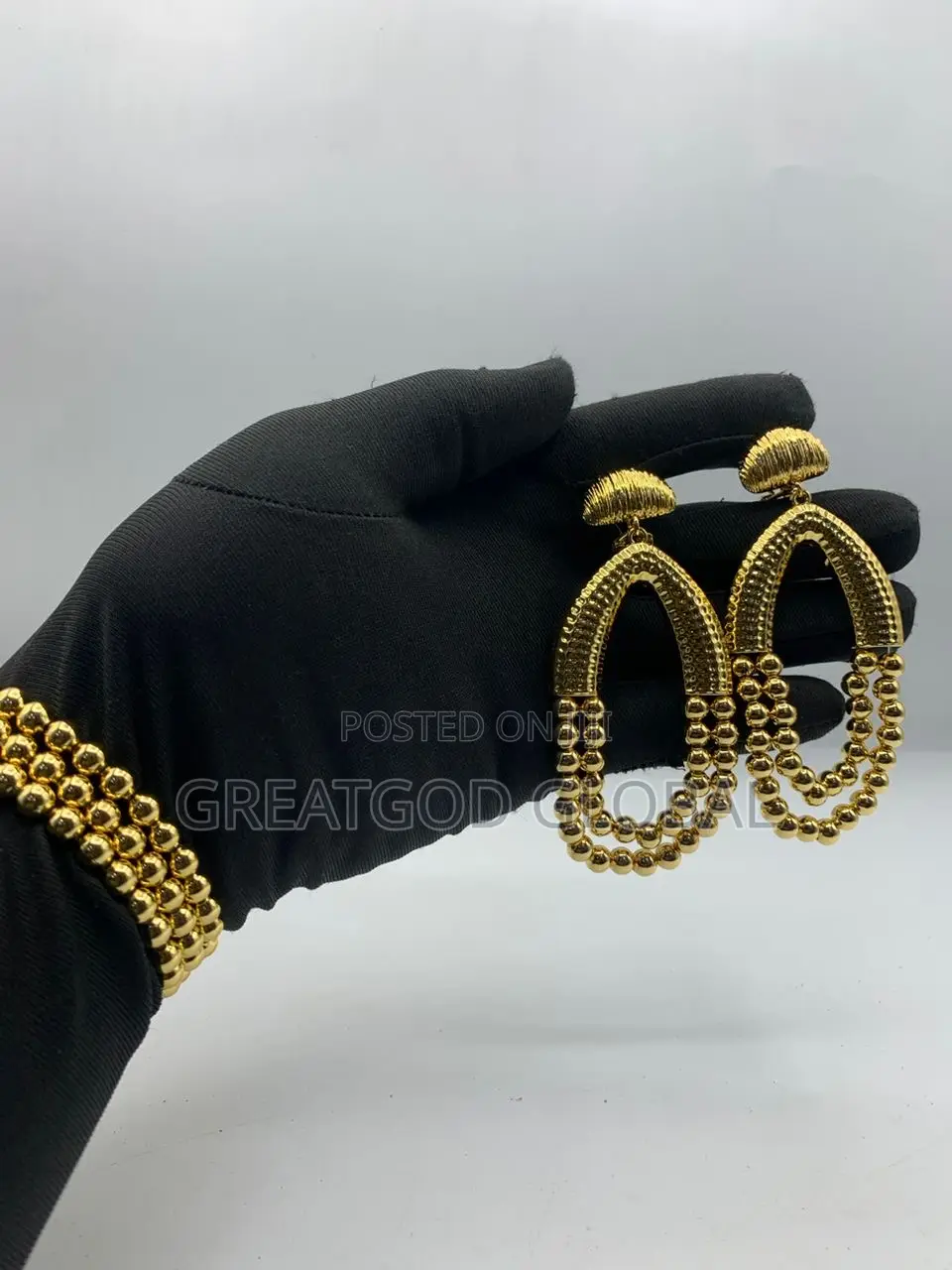 EARRINGS and 3 IN 1 BRACELETS With BOX 