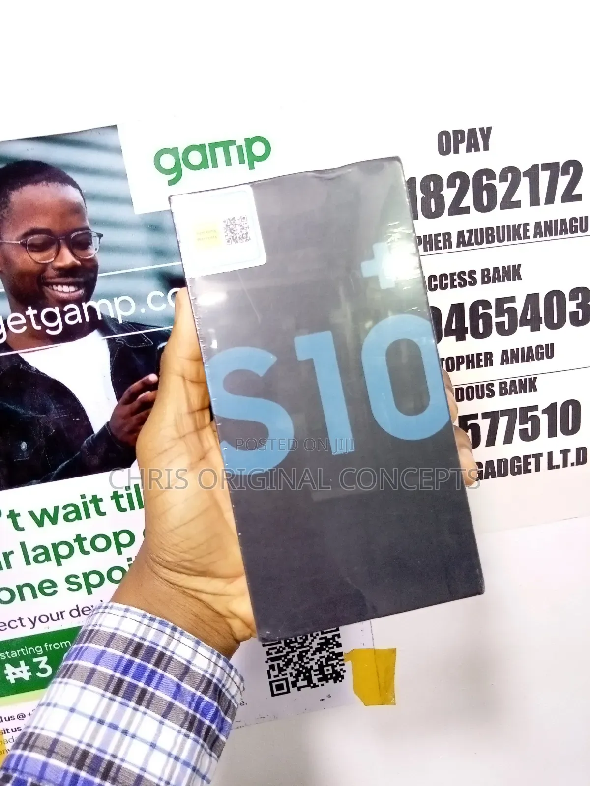 New Samsung Galaxy S10 Plus 128 GB Purple