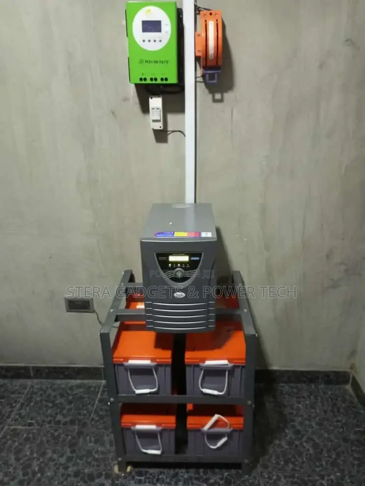3.5kva Inverter With 4 Batteries Solar Solution