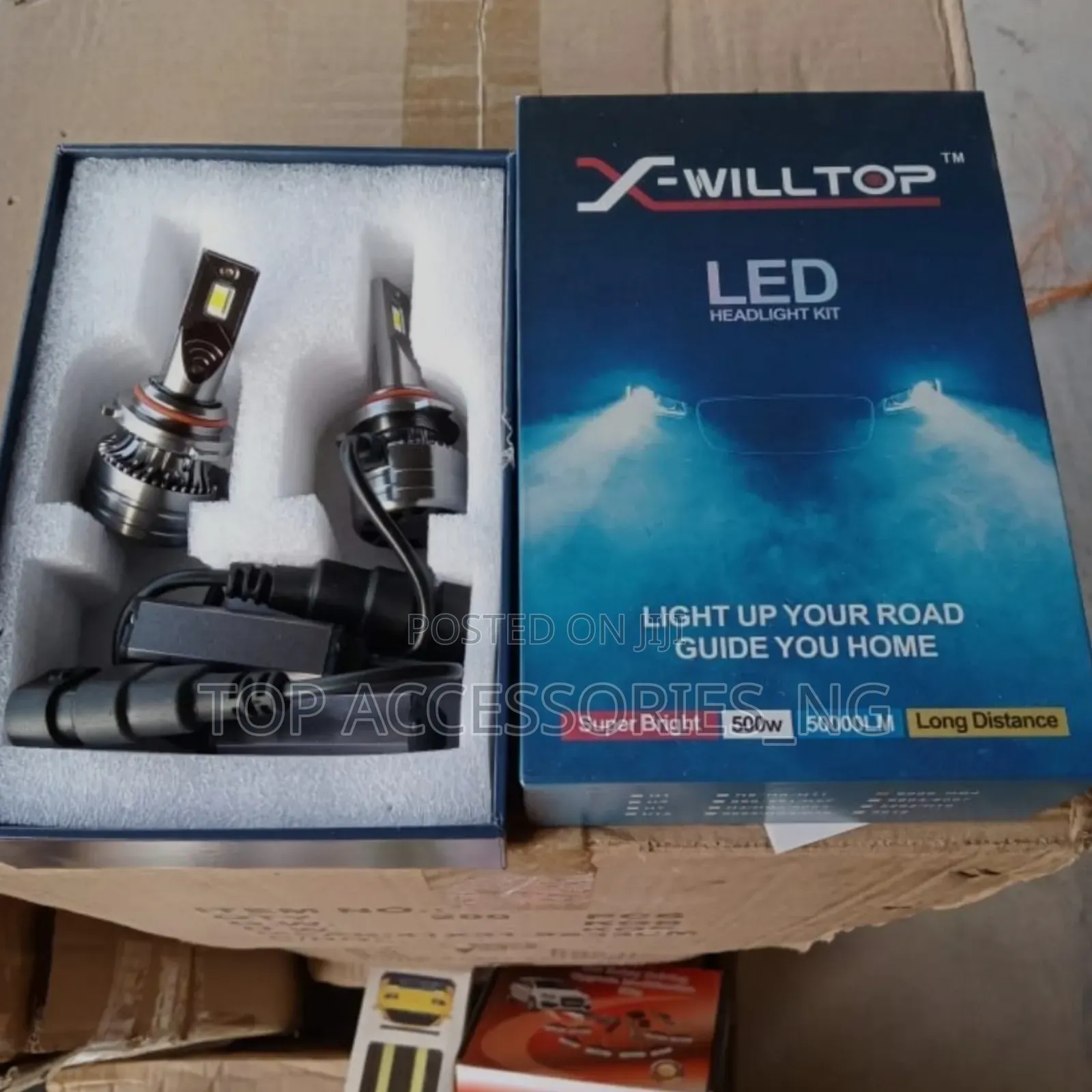 Head Lamp Xwiltop Top Led Bulb H4