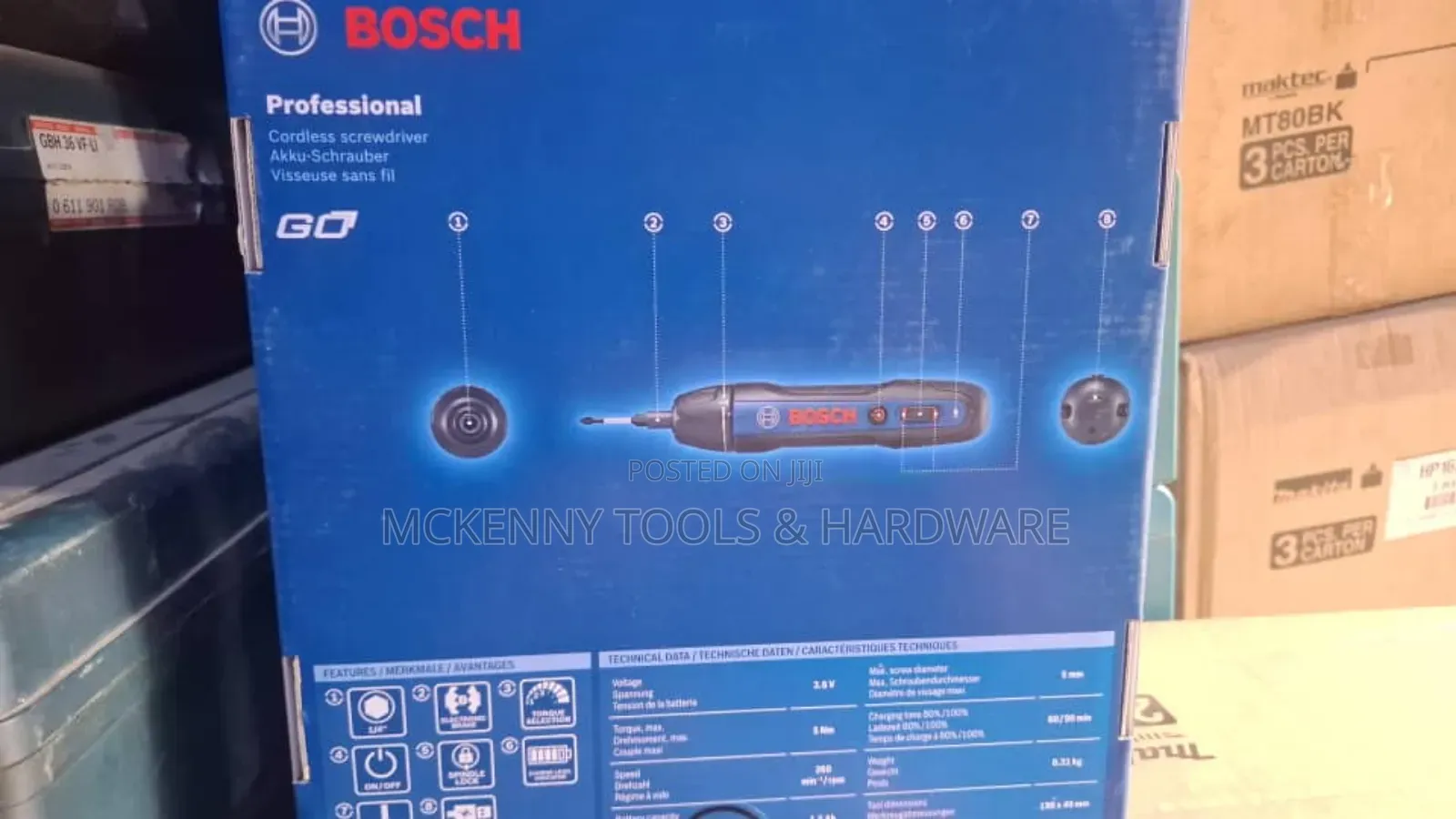 Bosch GO Cordless Screwdriver Bosch Professional