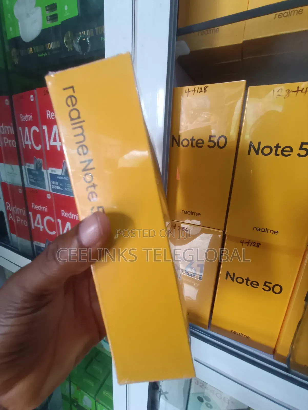 New Realme Note 50 64 GB Black