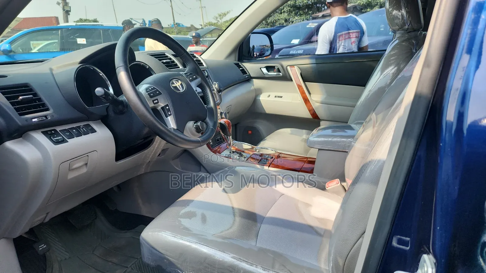 Toyota Highlander 2012 Blue