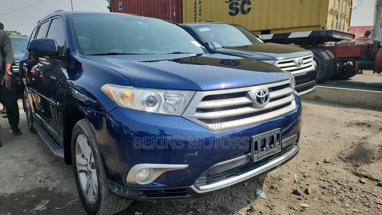 Toyota Highlander 2012 Blue