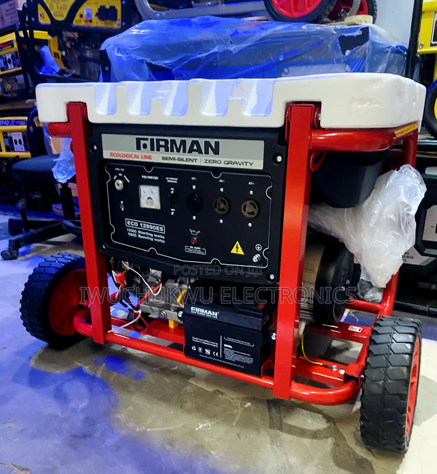 Original Firman ECO12990ES 10kva Petrol Generator (Copper)