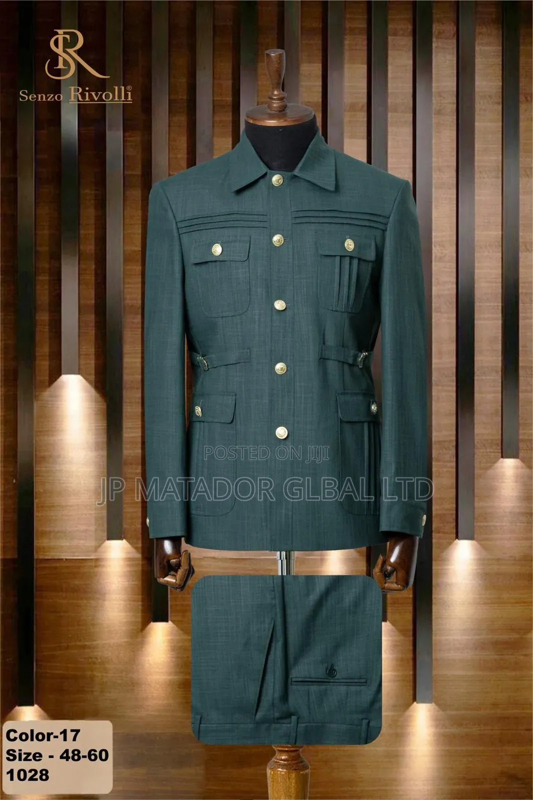 Original Turkey Senzo Rivolli Safari Suits