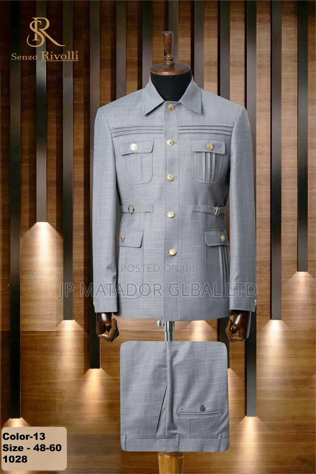 Original Turkey Senzo Rivolli Safari Suits