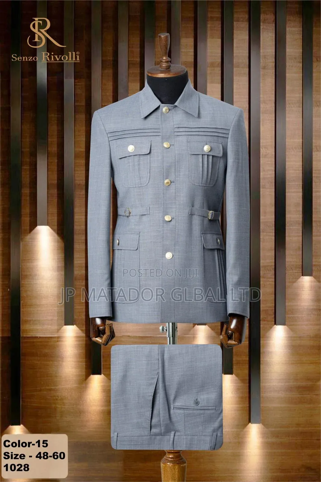 Original Turkey Senzo Rivolli Safari Suits
