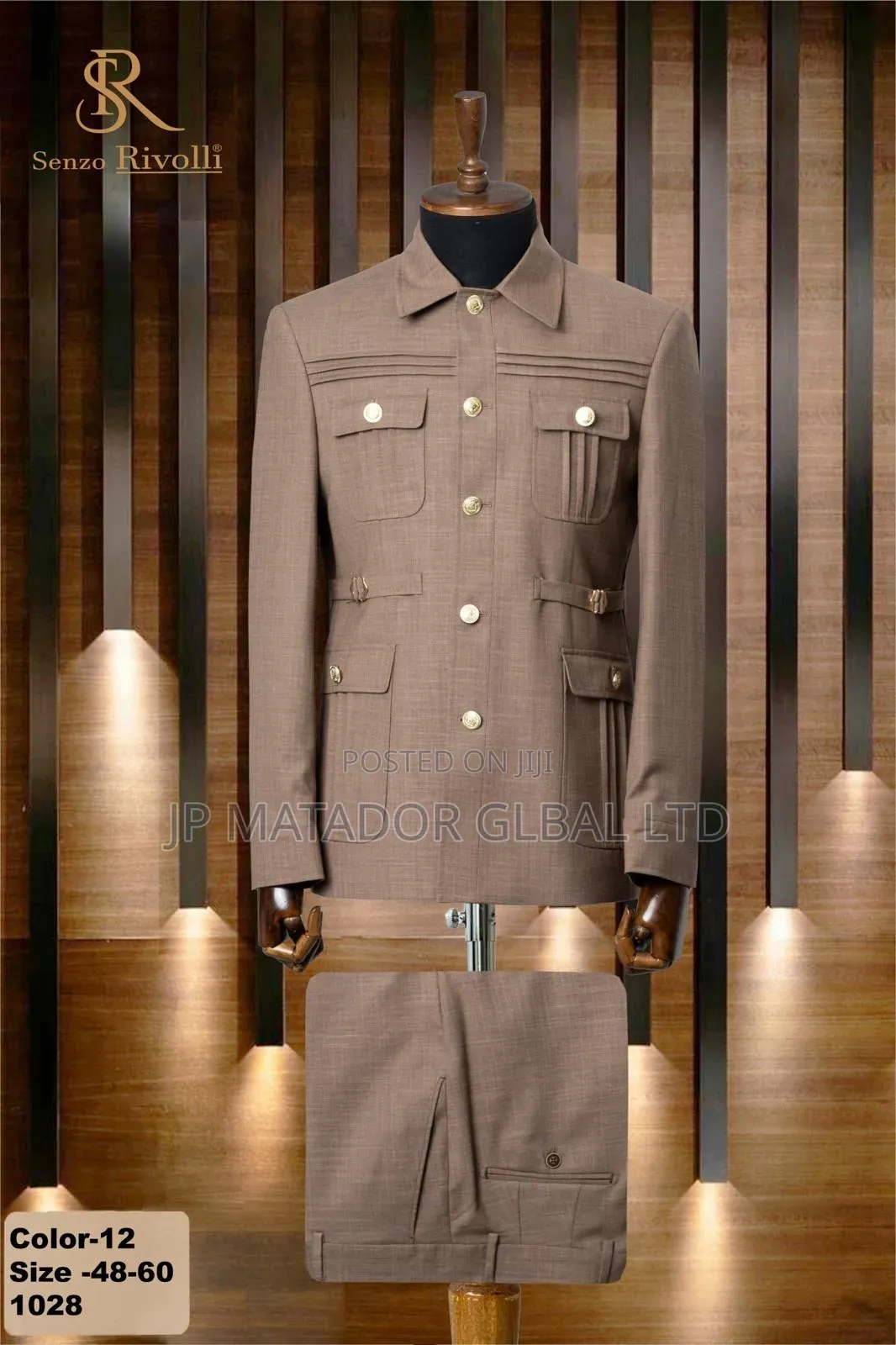 Original Turkey Senzo Rivolli Safari Suits
