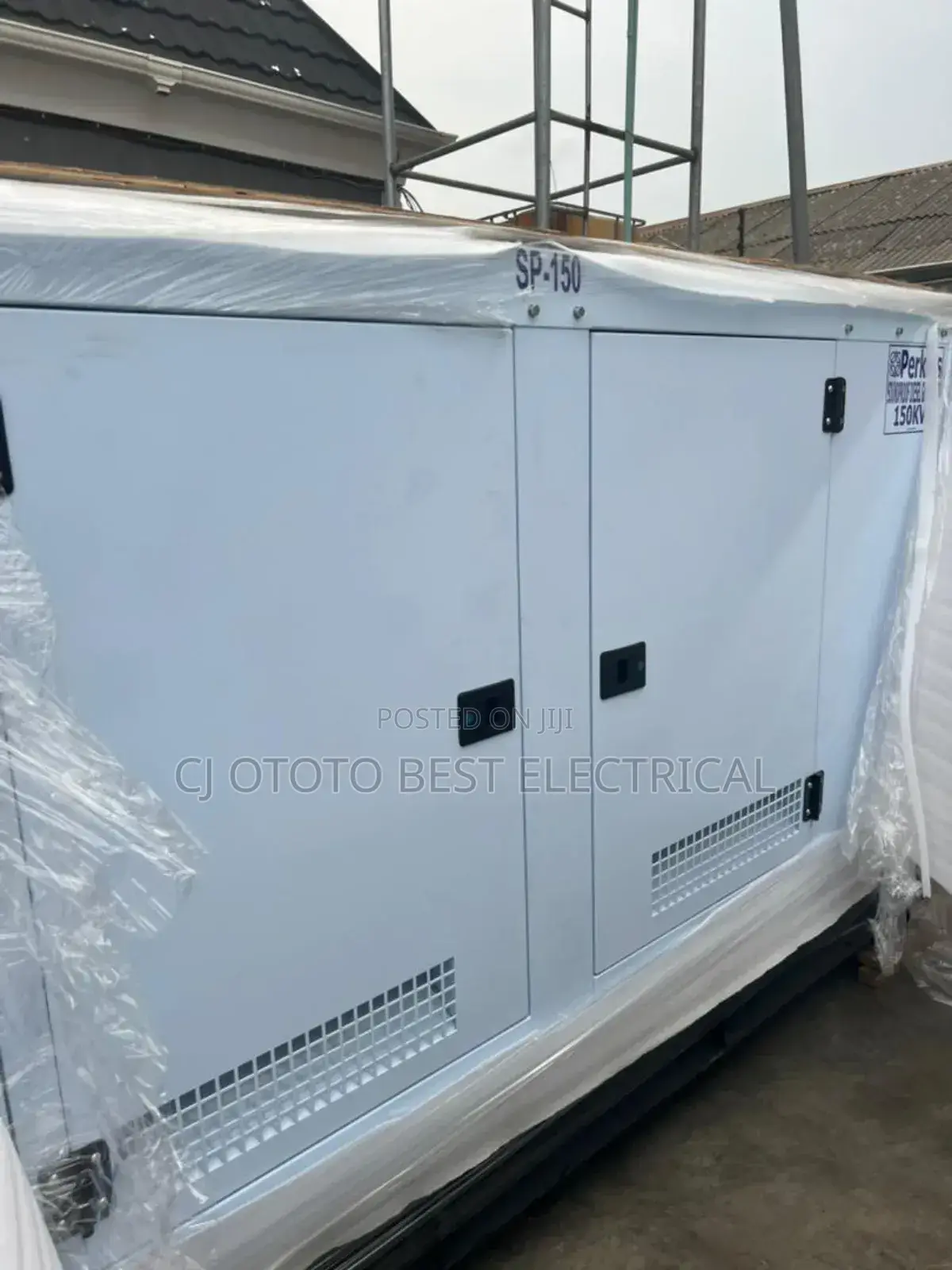 Strong Soundproof Perkins Generator 150kva Brand New