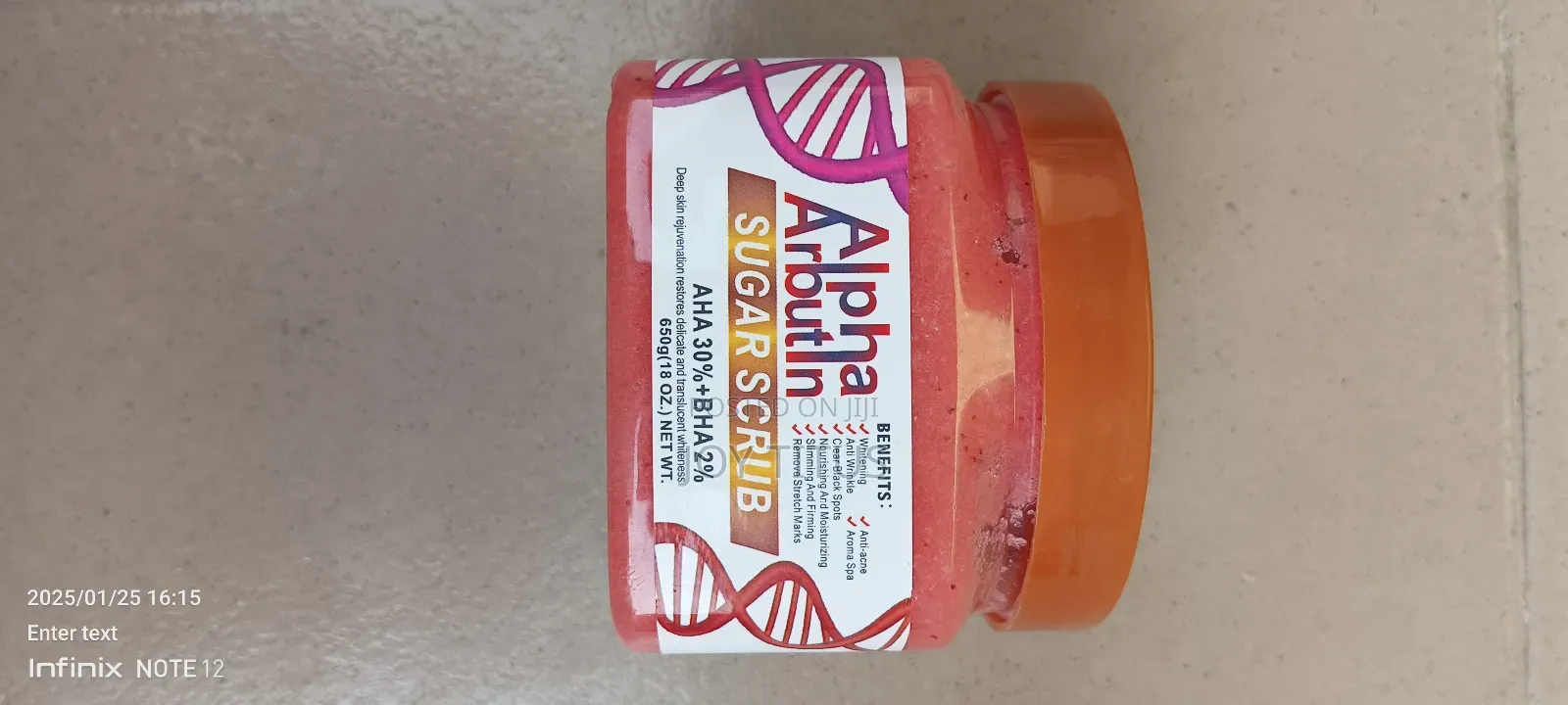 Alpha Arbutin Sugar Scrub