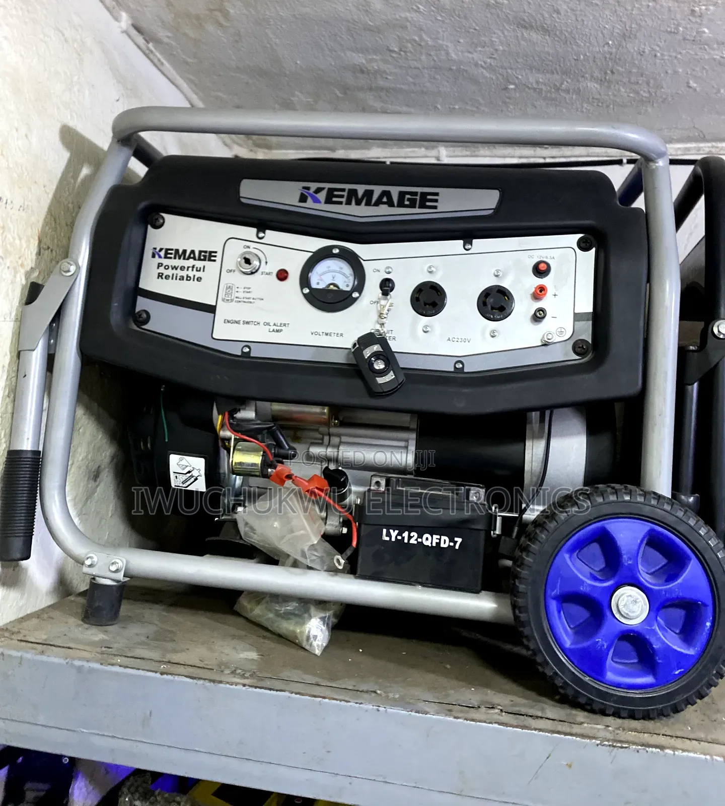 Kemage KM5800E2R 4.5kva Petrol Generator