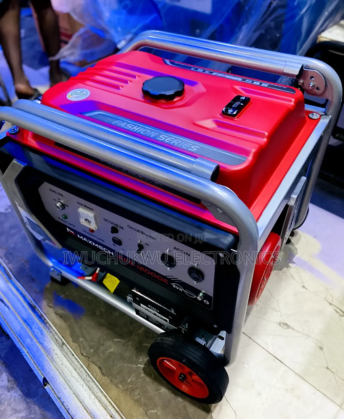Maxmech Rfs12000e Single Phase Petrol Generator