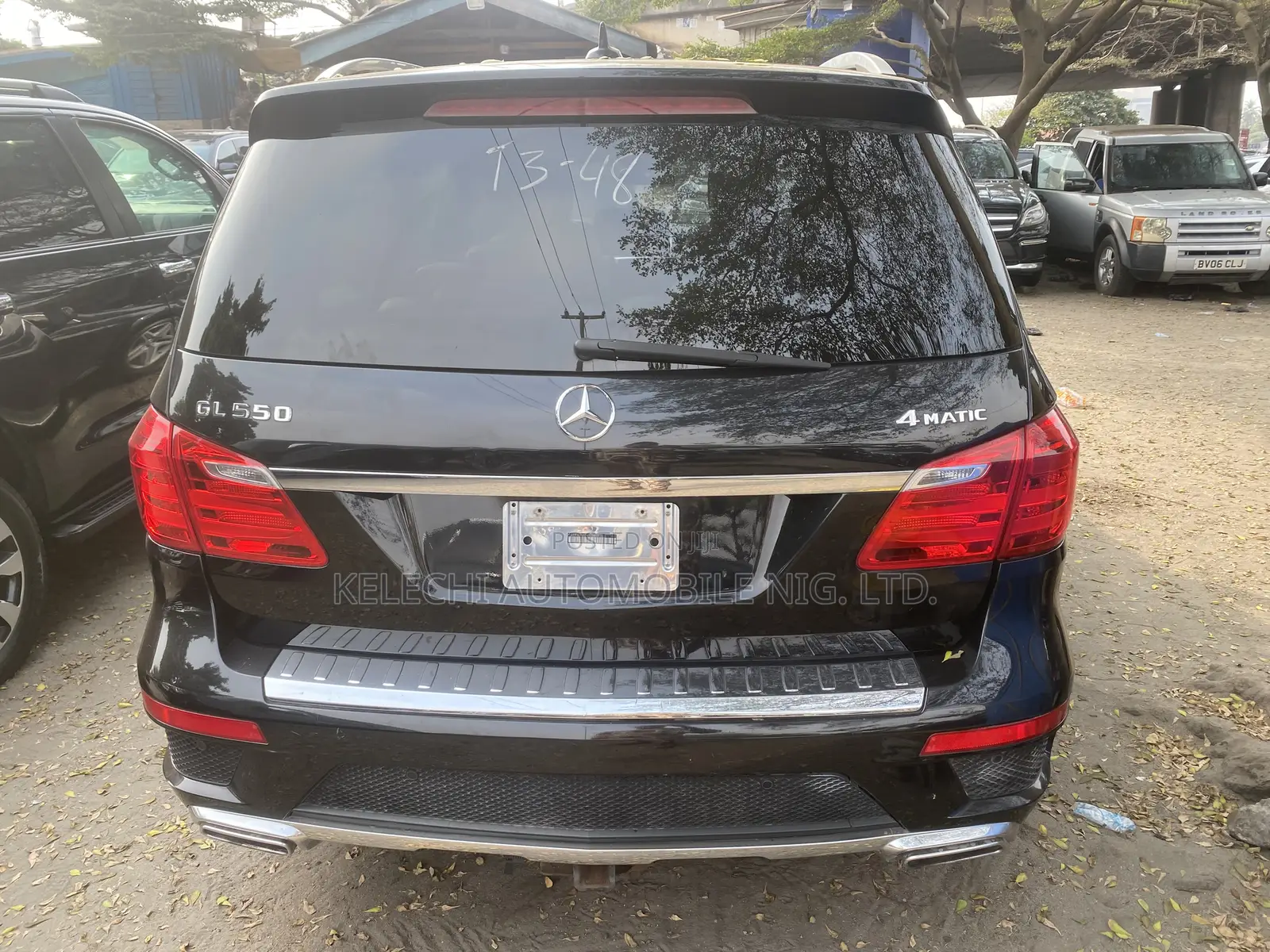 Mercedes-Benz GL-Class GL 550 2013 Black