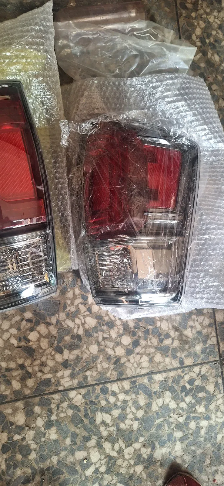 Set Rearlight Tacoma 2017-2018-2020-2022 White Tited Black