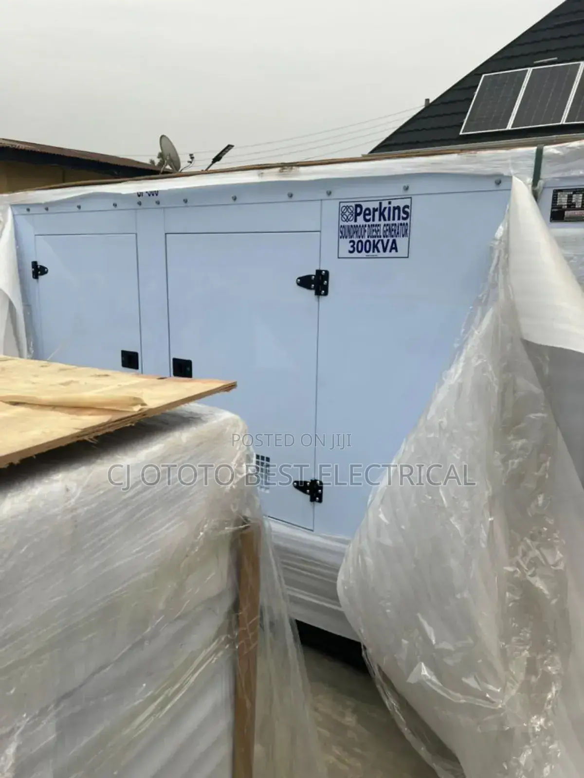 300kva Perkins Generator Soundproof Brand New 100%