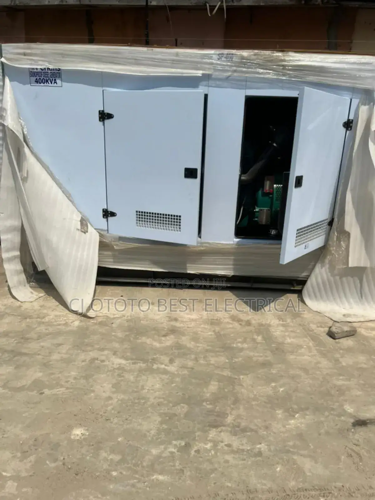400kva Perkins Gen Soundproof 100%Copper 2 Years Warranty