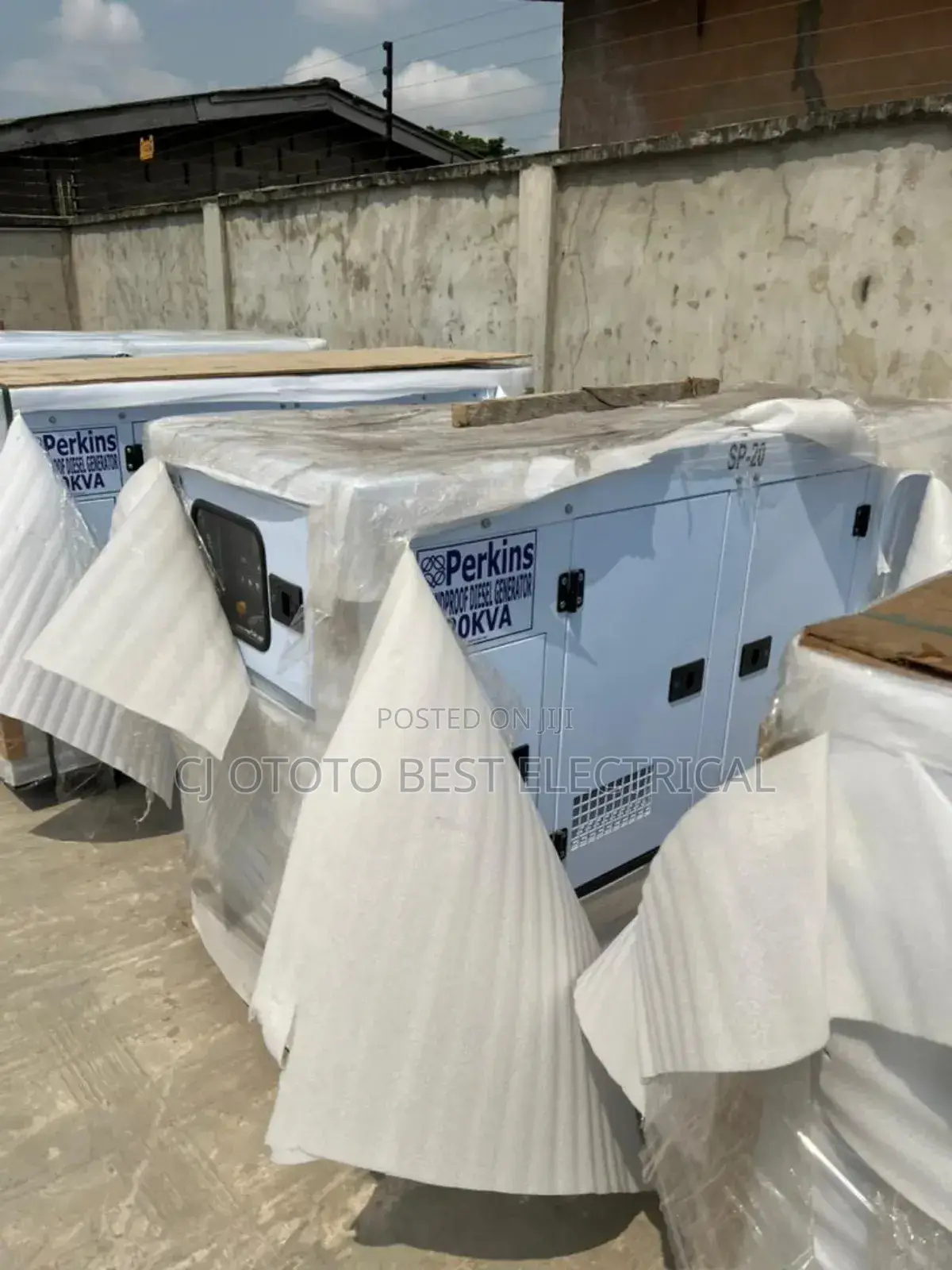 40kva Perkins Generator Soundproof 2 Years Warranty