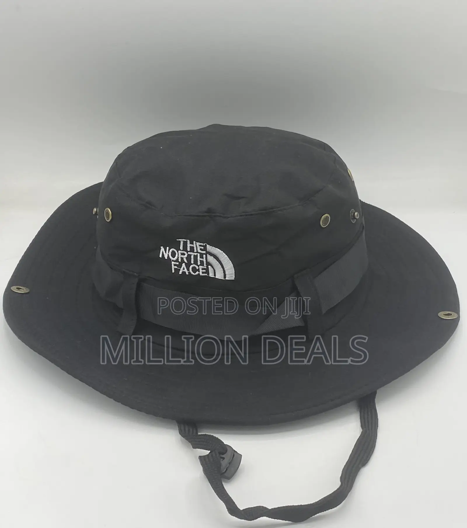 Stylish Black Adjustable Men’S Bucket Hat