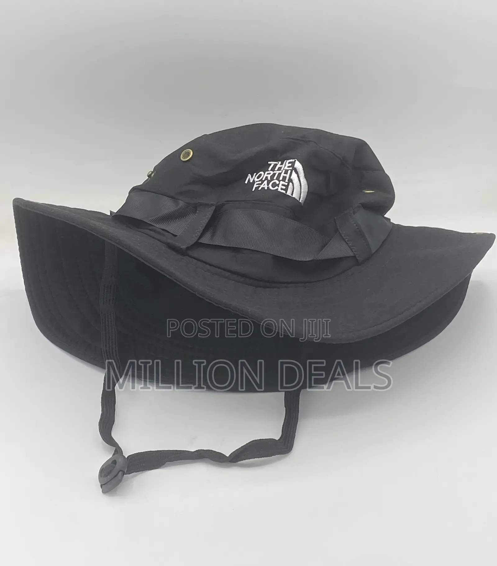 Stylish Black Adjustable Men’S Bucket Hat